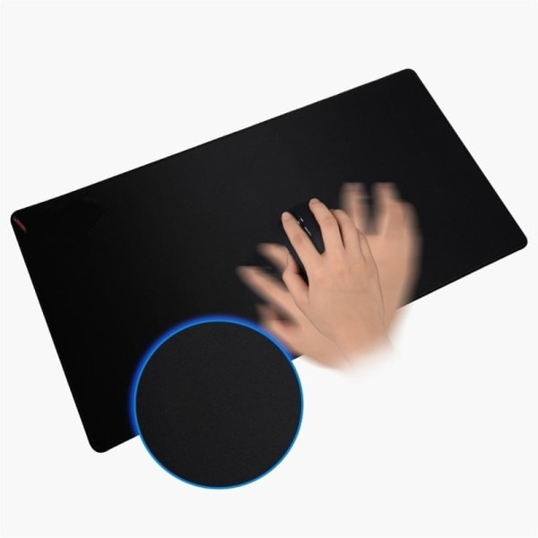 /Hc/Gaming Musemåtte Stor - 60x30cm - Sort Sort