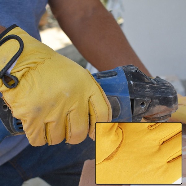 Arbeidshansker Hagehansker GUL L - spottsalg Gul L-L Yellow