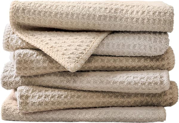 Multifunktionella Mikrofiberdukar - Disktrasor, Putstrasor - 6 Stycken - Khaki - 30 x 30 cm