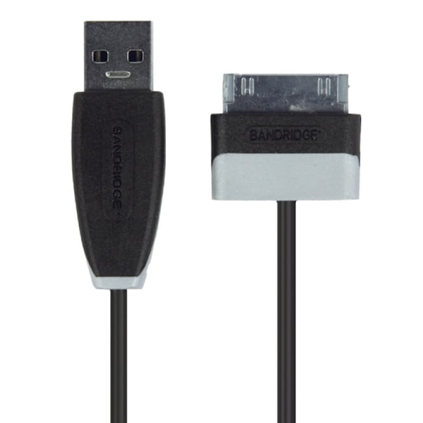 Synk- och laddningskabel Samsung 30-pin hane - USB A hane 1.00 m Svart_NN