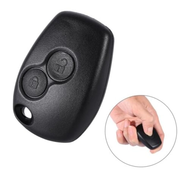 Auton vara-avain, 2-painikkeinen avaimenpidike, auton avaimenperän kuorikotelo Kangoo Modus Master/NC -malleille