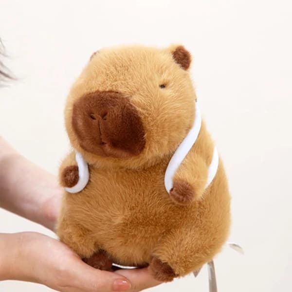 Capybara Plush Toy - 22cm Soft Plush Doll, Birthday Gift for Children, Cozy Pillow Buddy 1 pc 1 pc