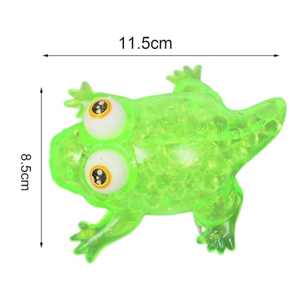 Squishy Klämleksak Stora Ögon Krokodil Mjuk TPR Flexibel Druvboll Dekompression Nyp Leksak Djur Fidget Stress Relief Trick Leksak Barn Present