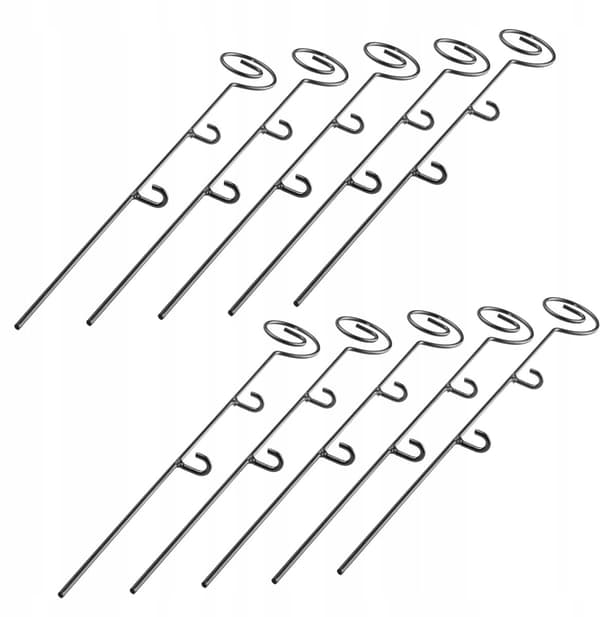 Støttestaver for planter - 10 stk - 50 cm høye -