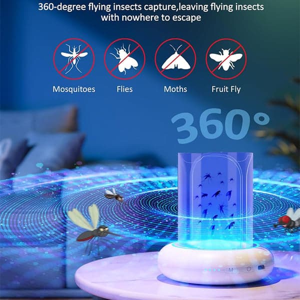 Effektiv Fluesmækker: USB-Genopladelig & Bærbar