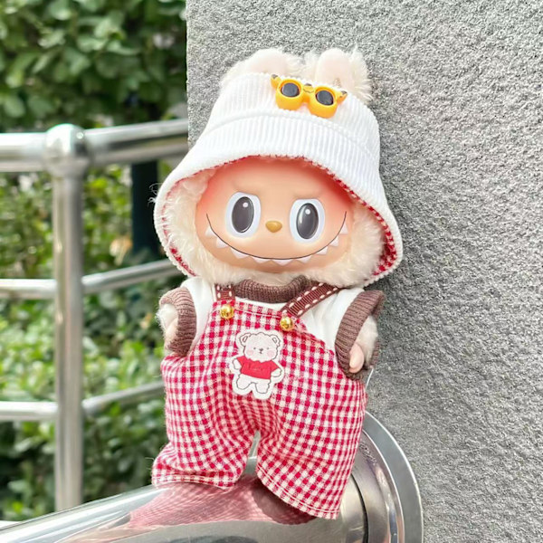 /NC/Nytt Design Labubu Klessett og Tilbehør Luksus Designer Labubus Klessett for LaBubu Dukke Med Gaver 6(ONLY CLOTHES no shoes)