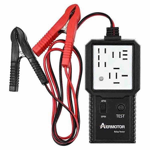 Universal 12V-24V Bilrelætester Elektronisk Bilrelætester Bilbatterikontrol Alternator Anal_ NN