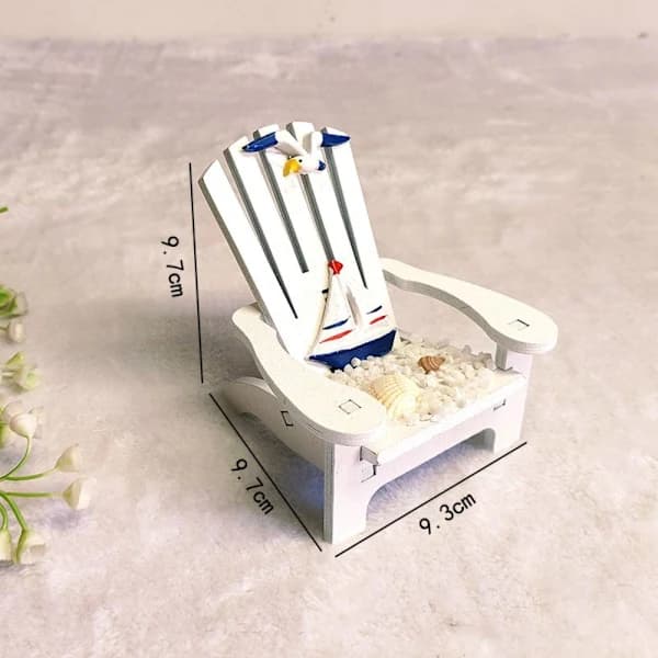 Miniature solstol i middelhavsstil 3 3 3
