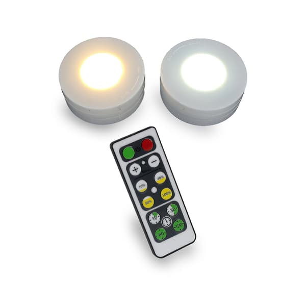 st LED Wireless Lights with Remote Control for Cabinets, Display Cases, Wardrobes Warm light