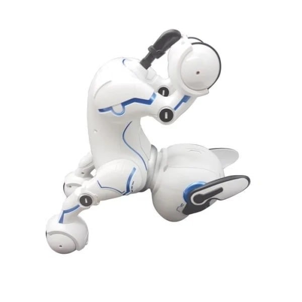 Simulerad fjärrkontroll intelligent robot hund Intelligent programmerbar taktil robot hund med fjärrkontrollfunktion_ NN