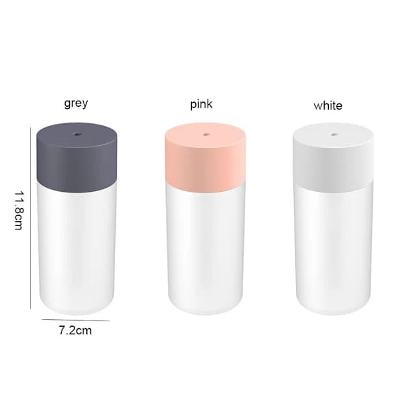Mini Luftfukter Essensiell Diffuser ROSA rosa
