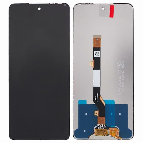 För Infinix Hot 40 Pro X6837 Grad C LCD-skärm och digitizer-montering (utan logotyp)_ NN