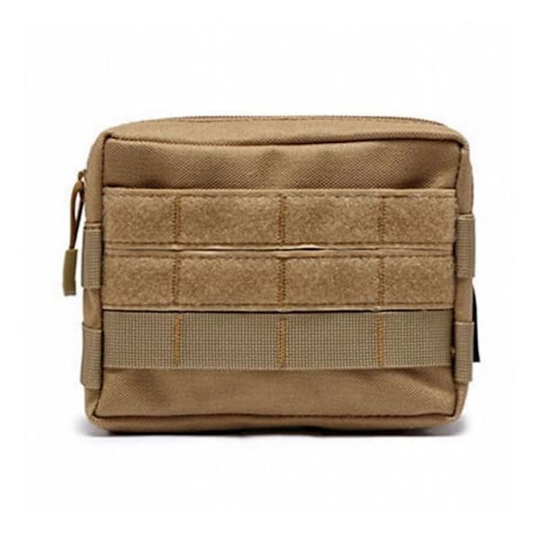 EDC Molle Väska Taktisk Midjeväska CAMEL kamel