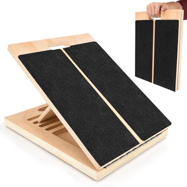 Justerbara Yogakilar Stretchbräda Stretching Board för Balans, Träning & Stöd