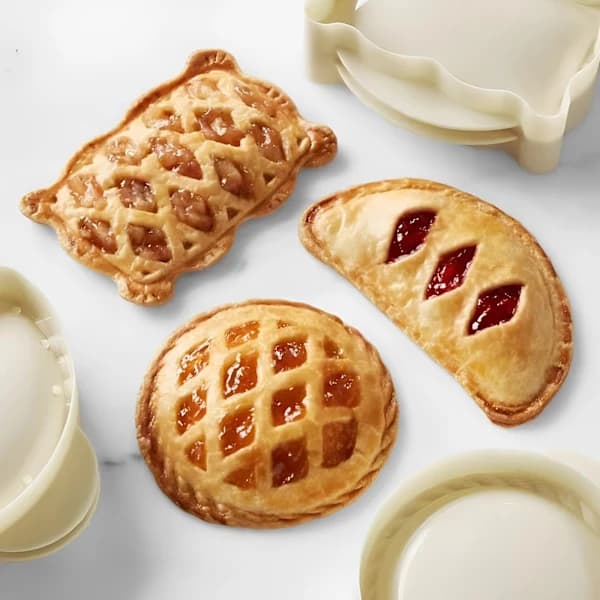 (Halvsirkel Individuell Pakning) Eplepai/Kake Bakeform