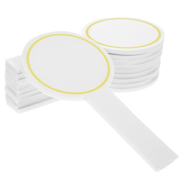 6 stk Håndholdte tavler Ensidige padler Håndholdte whiteboards Padding Whiteboards_ NN