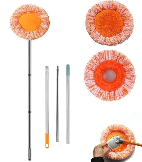 Multifunctional Cleaning Mop/Mop with Adjustable Handle – Wall Mop with Rotating Head