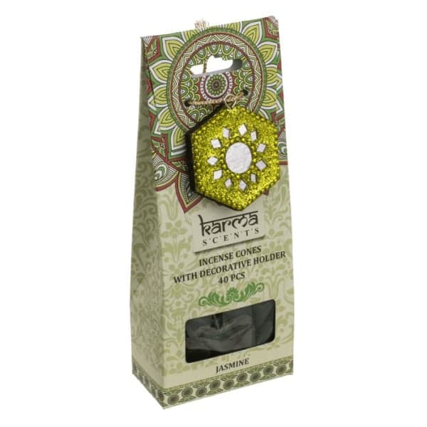 /Hc/40-pak - Røgelseskegler / Røgelse - Du vælger duft! Tree Jasmin