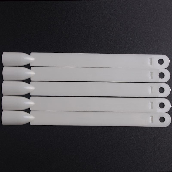 50x Display Tips / Display for Nail Polish Samples Vit white