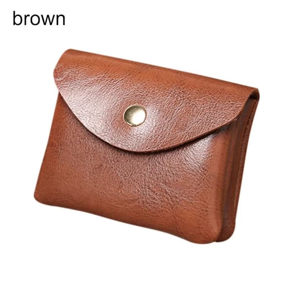 Lommebok i lær Zero Lommebok BRUN brun