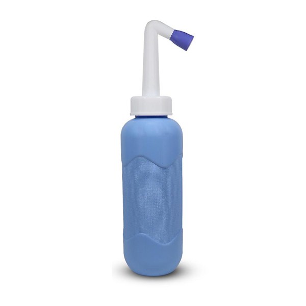 Bærbar bidet - Rejsebidéflaske til personlig hygiejne - Håndholdt enhed - Luftfri bidésprøjte - Flaske med tørre - 500 ml