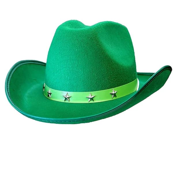 Cowboyhat Jazzhat GRØN grøn