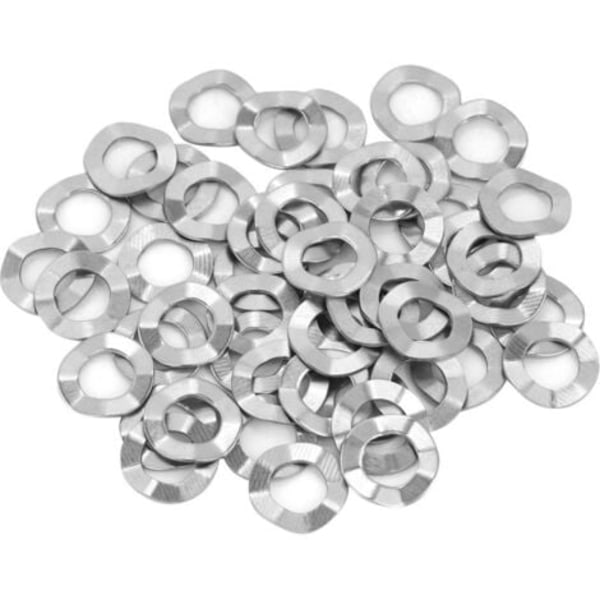Bølge Skive, Rustfri Stål Fjeder Skive M4, M6, M8, M10, M14 (M6(50STK))/NC/