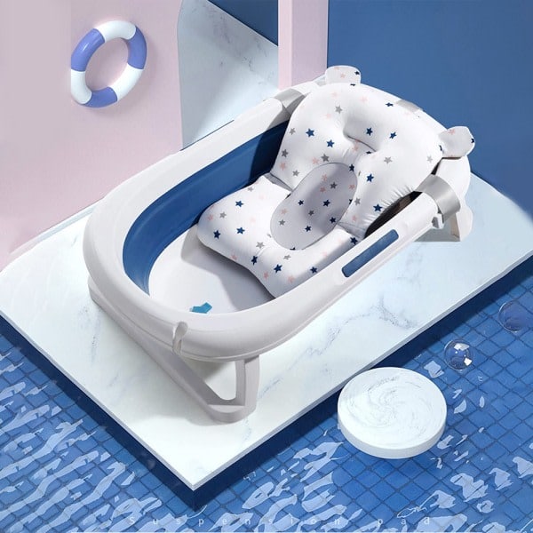 Baby badestol støtte mesh pute - Myk badekudde