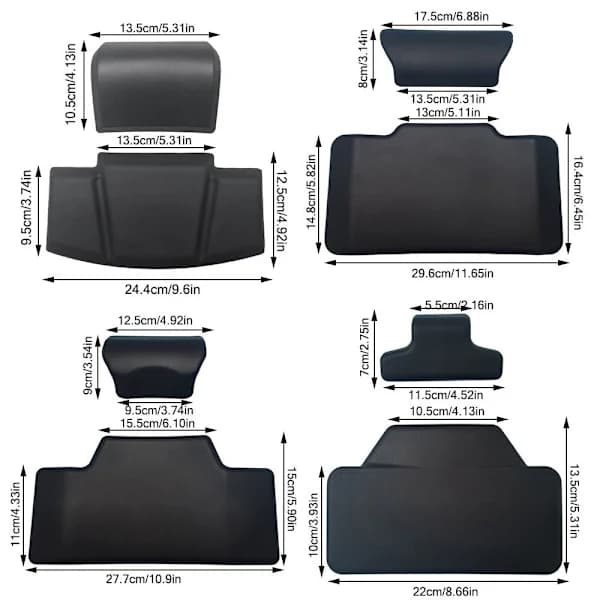 Motorcykel Ryglæn Bageste Top Case Pude 3 3 3