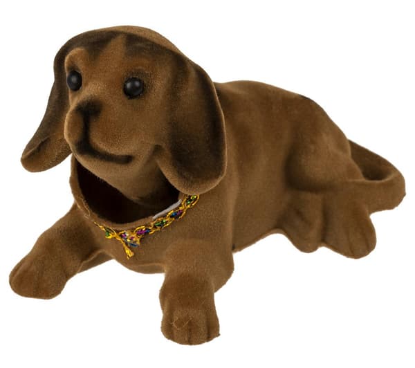 2-pakning - Nikkehund / Nikkehund - Pynt til bilen multifärg multicolor