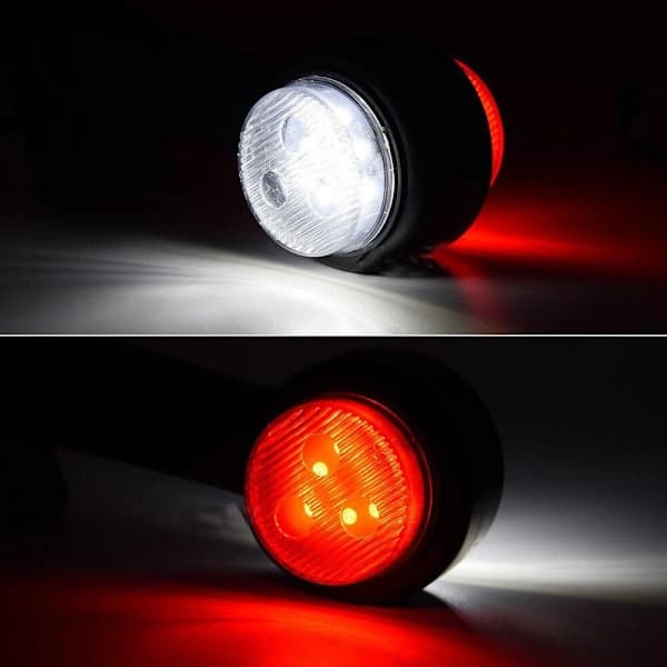 2 stk LED sidemarkeringslys Parkeringskonturlys Bil