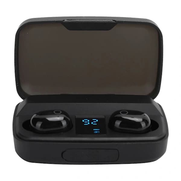 Bluetooth In-Ear Hodetelefoner TWS Trådløse Headset Touch Kontroll Digital Display Ørepropper
