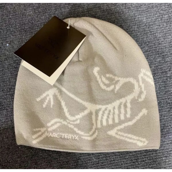 Pipo ARC'TERYX Miesten Pipo Arkikäyttöön Lämmin Talvi Laskettelupipo Vaaleanharmaa/NT/
