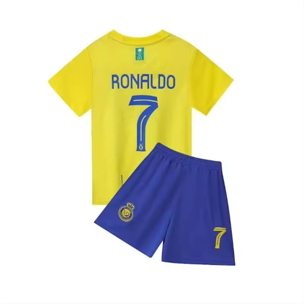 Træningstøjsæt til børn, hurtigtørrende trykt kortærmet + shorts, fodboldtrøje - C. R 7 sømand sailo 16 # (2-3 years) sailor