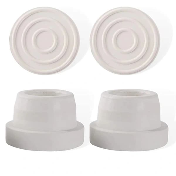2 stk. Stigestødfanger Stigestøtte Gummiplugs Stødfangerhætte