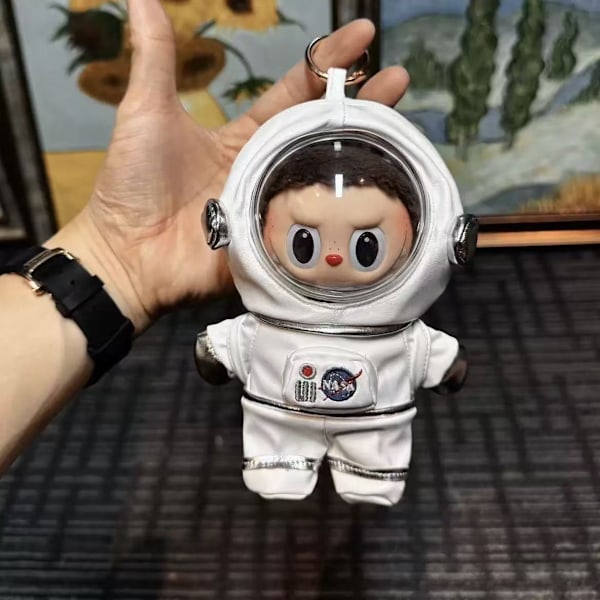 /NC/Labubu Outfit Cosplay Rollspelssläpp Labubu Cosplay Designkläder för Labubu Lyxkläder Handväska astronauts