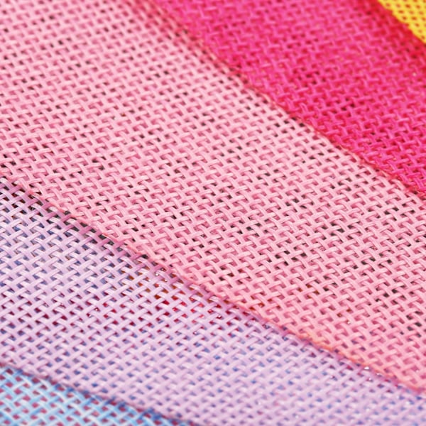 12 Flerfarvede Flag Imiteret Jutesækkelærred Vimpel Banner Pastel Regnbue Dekorativt Stof Trekant Flag til Fest Fødselsdag Bryllup Børneværelse Klasseværelse