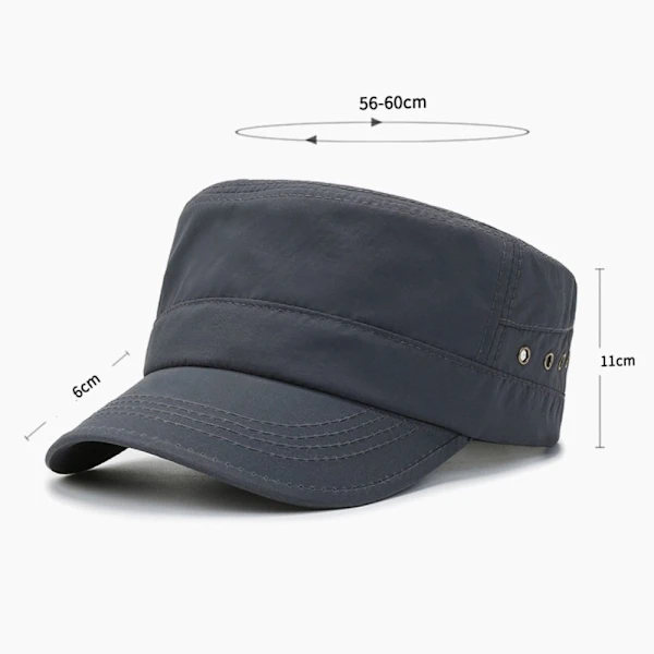 Arméhatt Solhatt GRÖN B B Green B-B