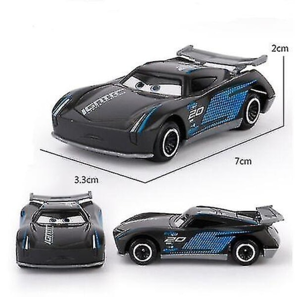 6st Pixar Cars Blixten McQueen Racerbilar Barnleksakssamling Set Present