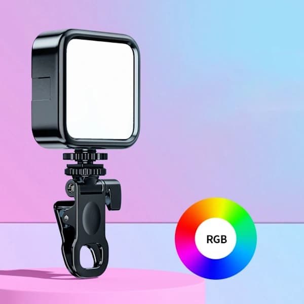 LED-selfievalokuvausvalaisin A A A