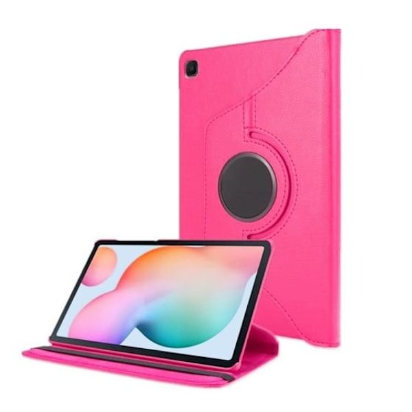 Samsung Galaxy Tab A7 10.4 SM-T500 Cover 360° Roterbar - Rosa Rosa Pink