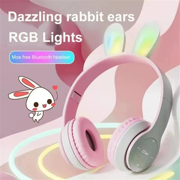 Trådløse hodetelefoner Headset ROSA rosa
