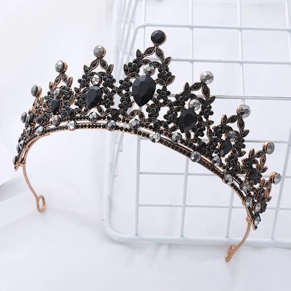 Hårband med strass, bröllopshåraccessoarer 08 08