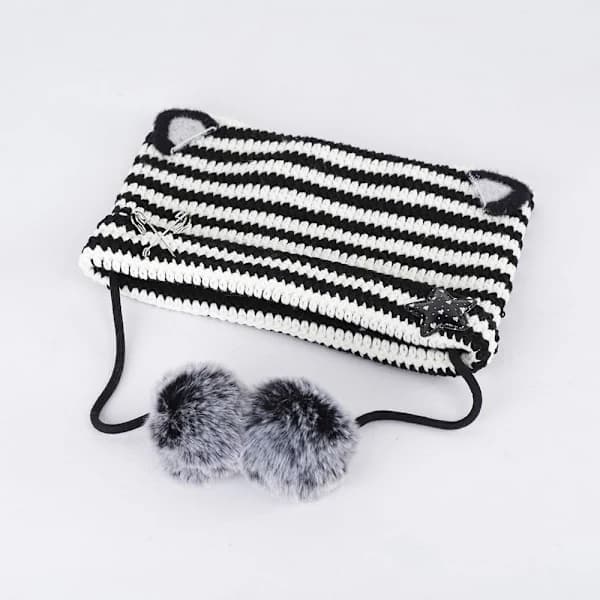 Kattøre Hårball Beanies Lue 4 4 4