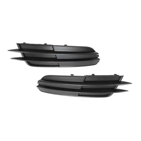 Kompatibel med A6 C7 2011-2014 frontfanger tåkelys grilldeksel 4G0807681F 4G0807682F