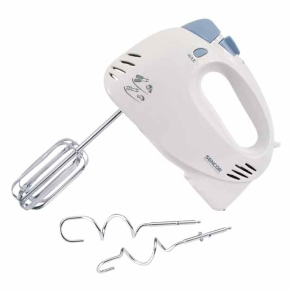 Visp med tillbehör SENCOR Vit White
