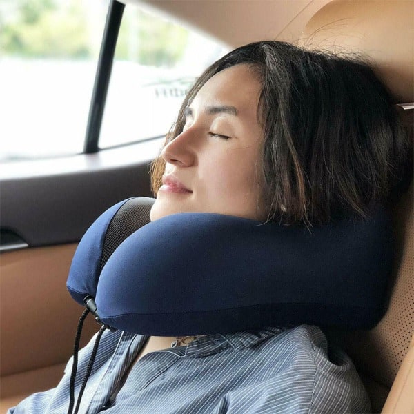 [NT] U-formet pude Memory Foam Rebound Nakkestøtte til rejser Fly Sove