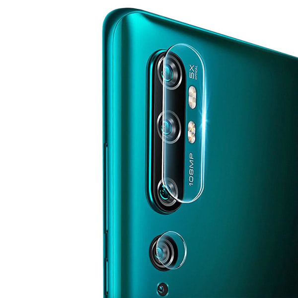 /Hc/2kpl Xiaomi Mi Note 10/10 Pro - Kamerasuoja - Karkaistu Lasi Läpinäkyvä