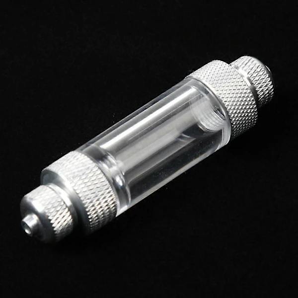 Akvarium Kontraventil-Regulator Diffuser CO2 Bobletæller Dobbelt Hoved