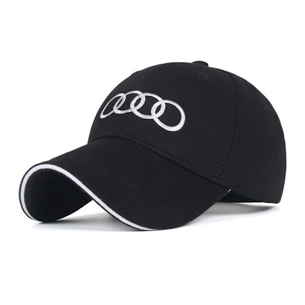 Audi original baseballkasket, unisex, sort
